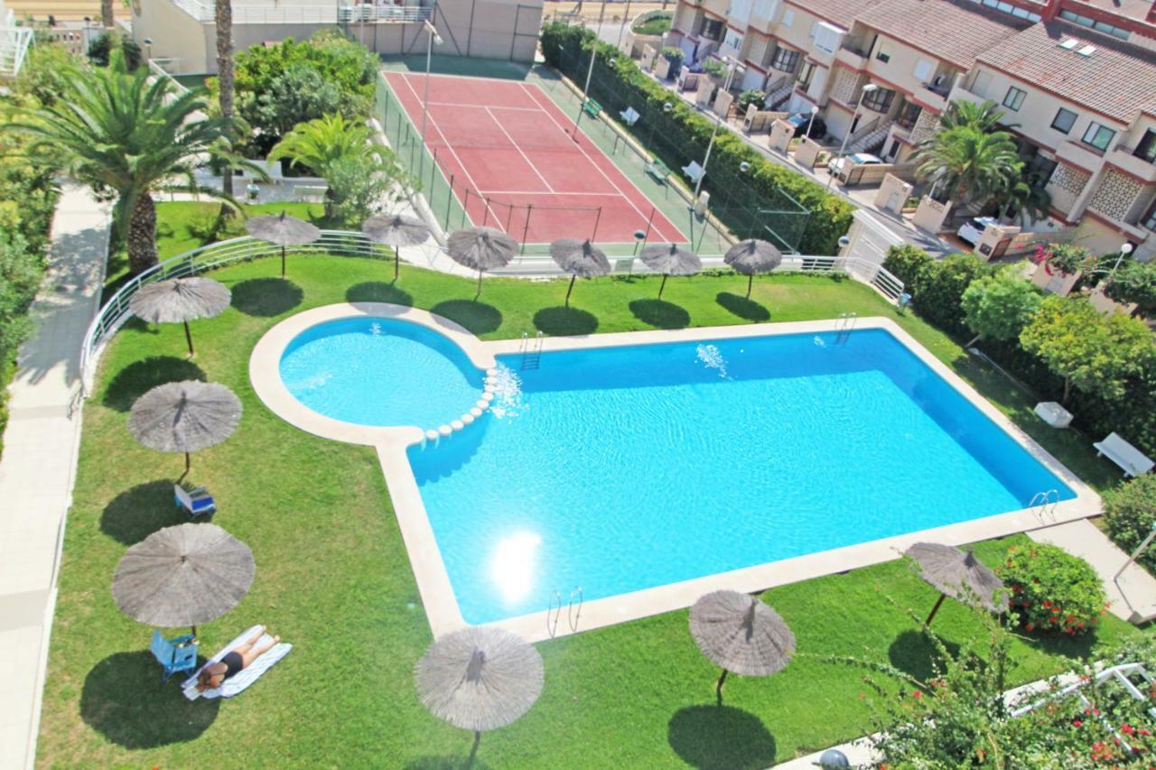 1A Linea Playa San Juan. Vistas. Piscina. Bbq. Gym Daire El Campello Dış mekan fotoğraf