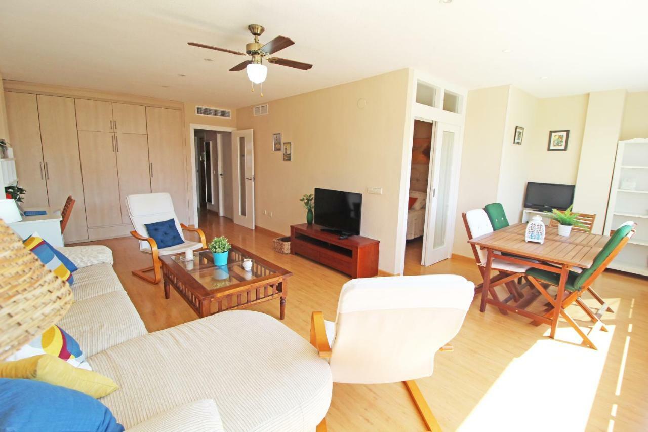 1A Linea Playa San Juan. Vistas. Piscina. Bbq. Gym Daire El Campello Dış mekan fotoğraf