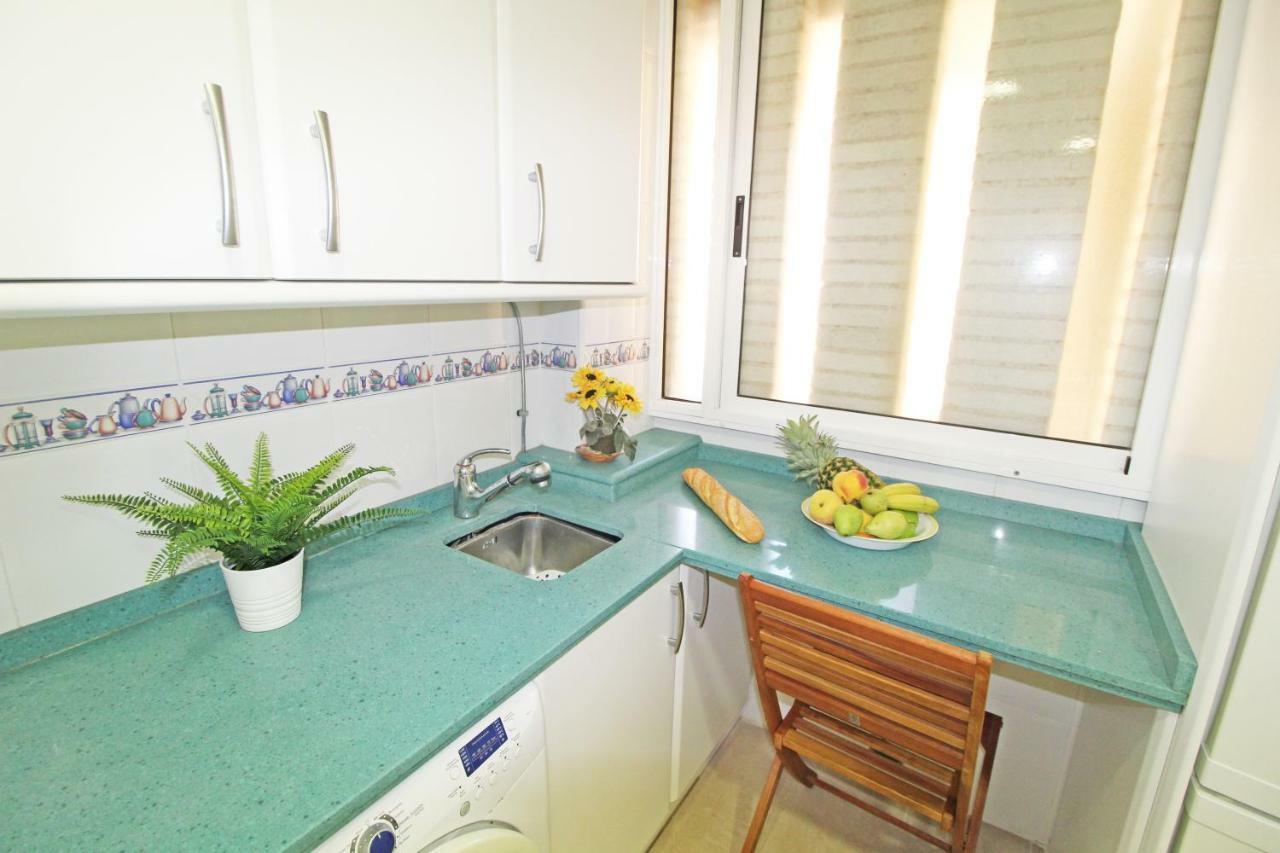 1A Linea Playa San Juan. Vistas. Piscina. Bbq. Gym Daire El Campello Dış mekan fotoğraf