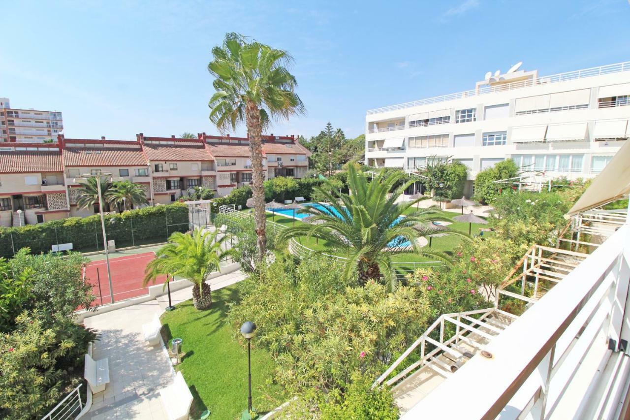 1A Linea Playa San Juan. Vistas. Piscina. Bbq. Gym Daire El Campello Dış mekan fotoğraf