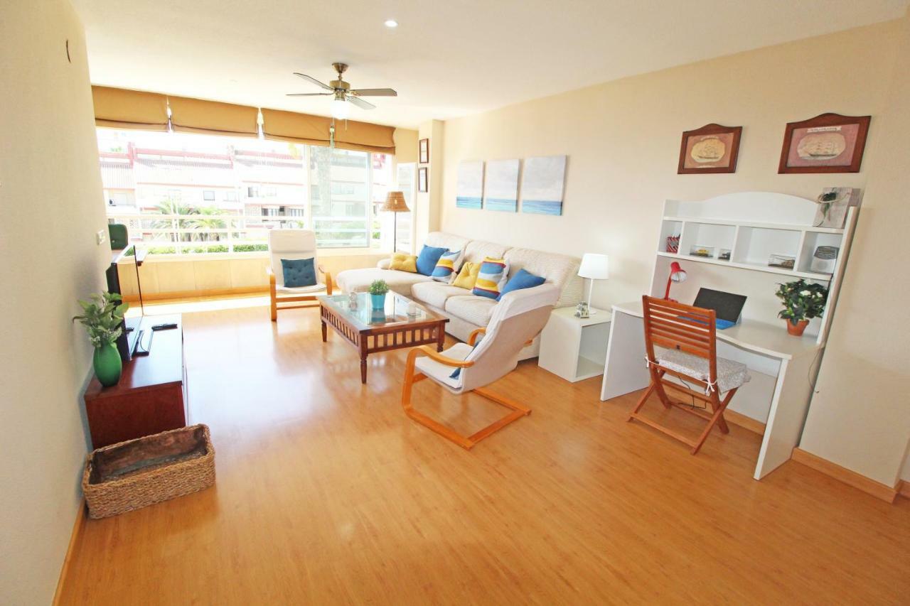 1A Linea Playa San Juan. Vistas. Piscina. Bbq. Gym Daire El Campello Dış mekan fotoğraf